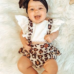 leopard print baby outfit
